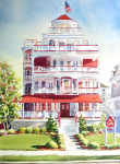 Marie Natale Watercolor House Portraites